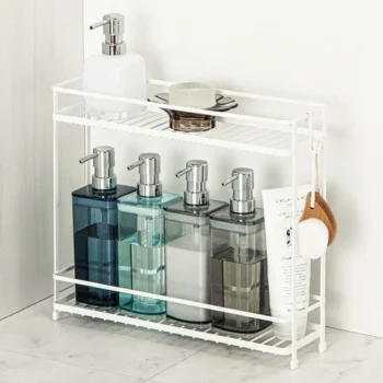 WIRE BATH RACK 2TIER PIATTO-2